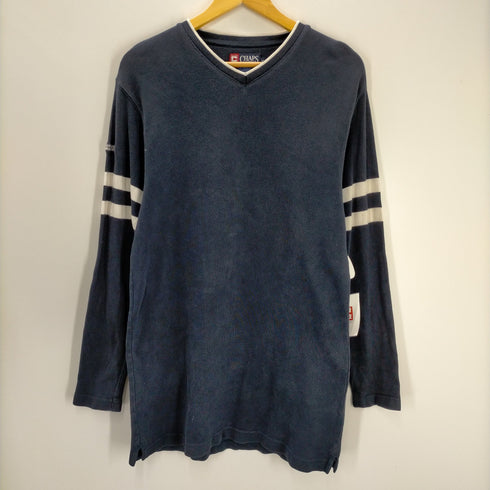 チャップス CHAPS Vネック コットンプルオーバー 袖ライン メンズ JPN:M