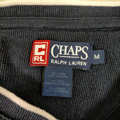 チャップス CHAPS Vネック コットンプルオーバー 袖ライン メンズ JPN:M