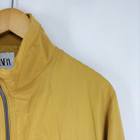 ザラ ZARA フルジップナイロンジャケット メンズ L