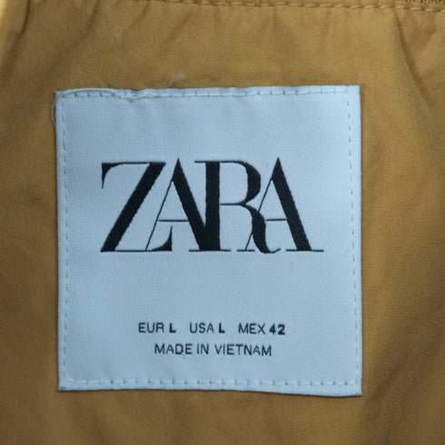 ザラ ZARA フルジップナイロンジャケット メンズ L