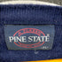 PINE STATE 70-80s MADE IN USA フロントワッペンVネックアクリルニット メンズ JPN:XL