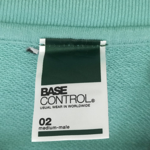 ベースコントロール BASECONTROL モックネックスウェット メンズ M
