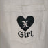 エックスガール X-girl 22SS HEART EMBROIDERY POCKET S/S TEE レディース L