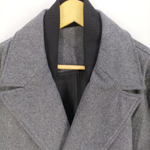 サタデーズ サーフ ニューヨーク SATURDAYS SURF NYC ウール ダブルテーラードジャケット ピーコート メンズ import:XL