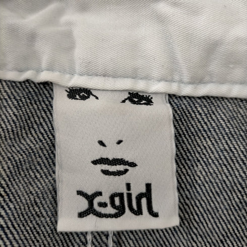 エックスガール X-girl 21AW インディゴデニムミニスカート レディース M