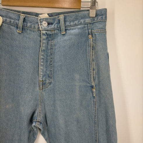 カイコー KAIKO 19S/S USED加工スリット入りカットオフデニムパンツ BUG DENIM PANT FULL WASH メンズ JPN:2