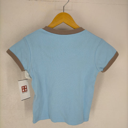 エックスガール X-girl 22SS FRIENDS CAROLINE DINER S/S RINGER TEE レディース S
