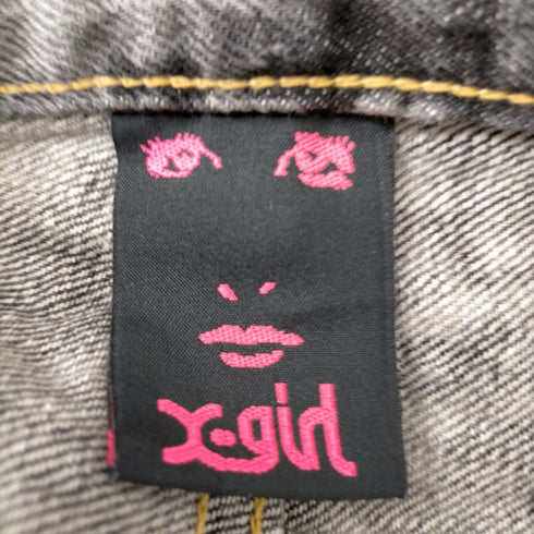 エックスガール X-girl 20SS BLEACHED DENIM SKIRT レディース 1