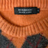 バーバリーブラックレーベル BURBERRY BLACK LABEL ウール アーガイル柄クルーネックニット メンズ JPN:3
