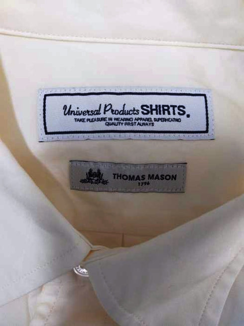 ユニバーサルプロダクツ UNIVERSAL PRODUCTS THOMAS MASON レギュラーカラーシャツ メンズ 1