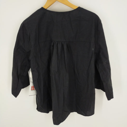 ザラ ZARA ゴールドボタンブラウス レディース US M