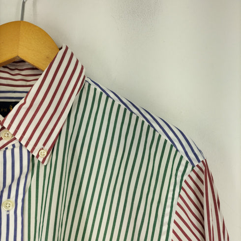 ラルフローレン RALPH LAUREN マルチストライプBDシャツ メンズ L