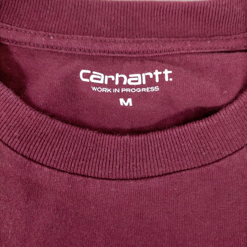 カーハートワークインプログレス Carhartt WIP L/S AMERICAN SCRIPT T/S ロゴ刺繍 L/S Tシャツ メンズ import:M