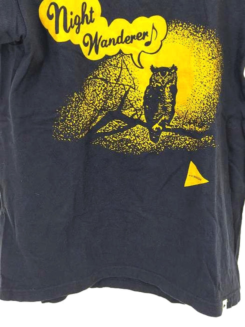 アンドワンダー and wander UネックTシャツ メンズ