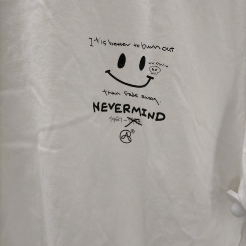 アンダースンベル Andersson Bell NEVER MIND プリント Tシャツ メンズ import:L