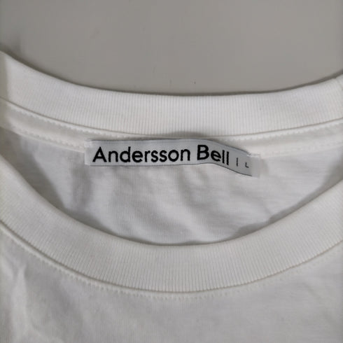 アンダースンベル Andersson Bell NEVER MIND プリント Tシャツ メンズ import:L