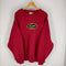 エックスガール X-girl 22AW ROYAL OVAL LOGO CREW SWEAT TOP レディース ONE SIZE