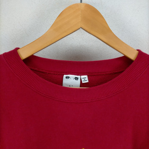 エックスガール X-girl 22AW ROYAL OVAL LOGO CREW SWEAT TOP レディース ONE SIZE