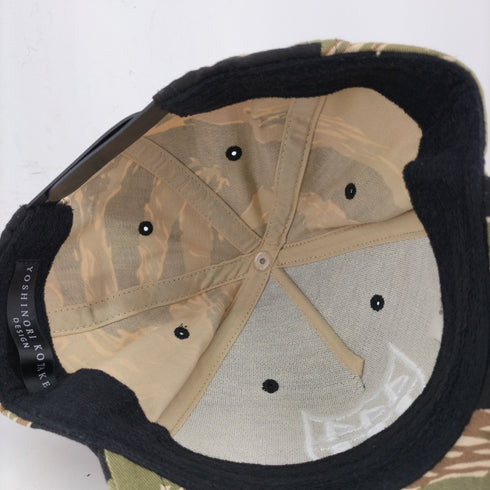 ヨシノリコタケ YOSHINORI KOTAKE 迷彩キャップ メンズ 服飾品の為無