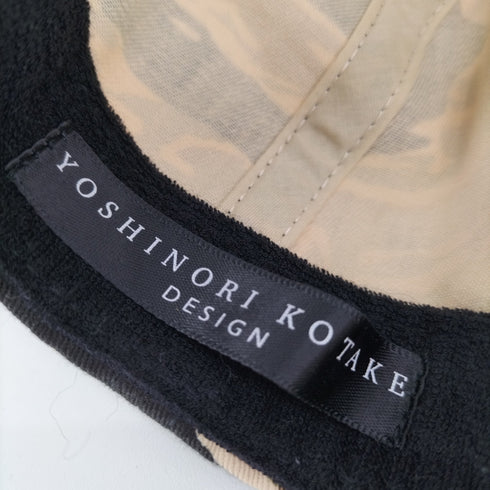 ヨシノリコタケ YOSHINORI KOTAKE 迷彩キャップ メンズ 服飾品の為無