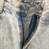 エックスガール X-girl 21AW CHEMICAL WASH SIDE SLIT FLARED DENIM PANTS レディース XS