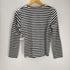 プレイコムデギャルソン PLAY COMME des GARCONS AD2016 ワンポイント レッド ハート ロングボーダーTシャツ レディース JPN:L