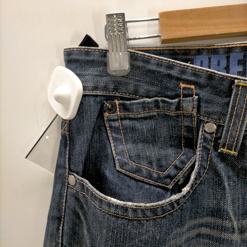 ゲス GUESS PREMIUM EDITION ダメージ加工 ボタンフライ デニムパンツ メンズ 36