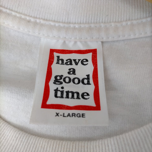 ハブアグッドタイム HAVE A GOOD TIME FRAME LOGO T-SHIRT メンズ JPN:XL