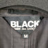 ブラックコムデギャルソン BLACK COMME des GARCONS AD2012 製品染め バックストライプ燕尾ジャケット メンズ JPN:M