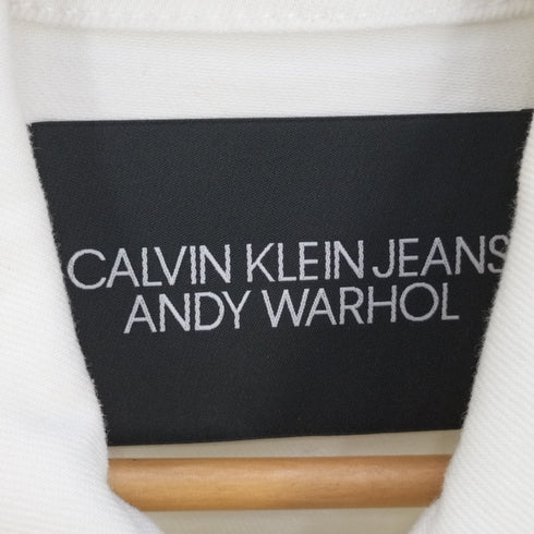 カルバンクラインジーンズ Calvin Klein Jeans PHOTO ART TRUCKER DENIM JACKET メンズ import:S