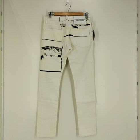 カルバンクラインジーンズ Calvin Klein Jeans PHOTO ART TRUCKER DENIM PANTS メンズ W29 L32