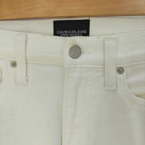 カルバンクラインジーンズ Calvin Klein Jeans PHOTO ART TRUCKER DENIM PANTS メンズ W29 L32
