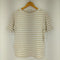 ループウィラー LOOPWHEELER ボーダー S/S TEE メンズ M