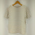 ループウィラー LOOPWHEELER ボーダー S/S TEE メンズ M