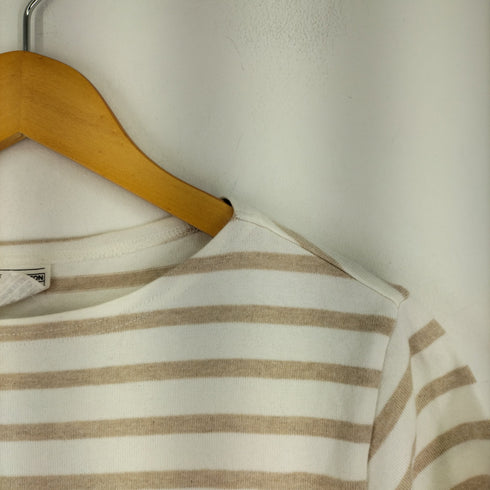 ループウィラー LOOPWHEELER ボーダー S/S TEE メンズ M