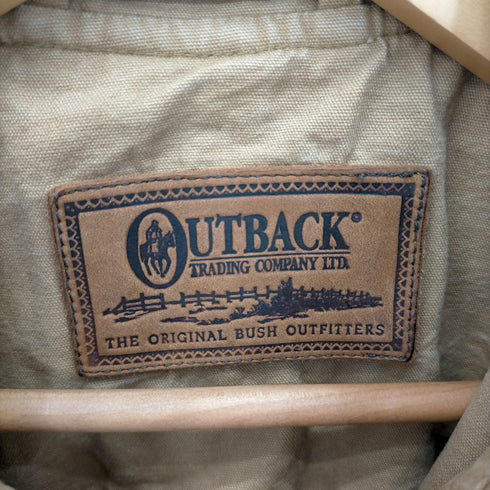 アウトバック OUT BACK ダブル比翼ダックカバーオール メンズ