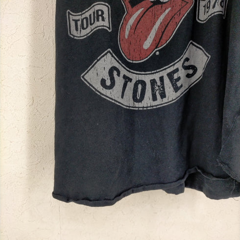ローリングストーンズ ツアー ノースリーブ バンドTシャツ レディース