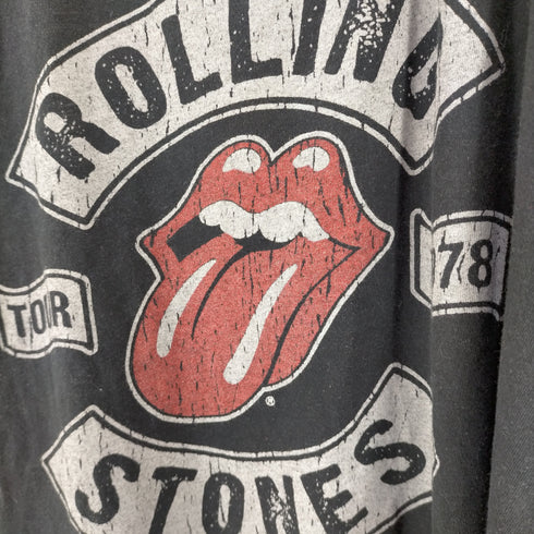 ローリングストーンズ ツアー ノースリーブ バンドTシャツ レディース