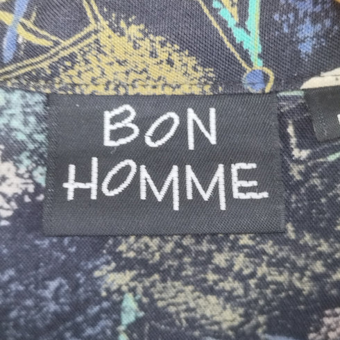 Bon Homme USA製 総柄シャツ メンズ L