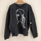 ザラ ZARA GIRL SILHOUETTE SWEATSHIRT フロント刺繍 スウェット レディース JPN:XL