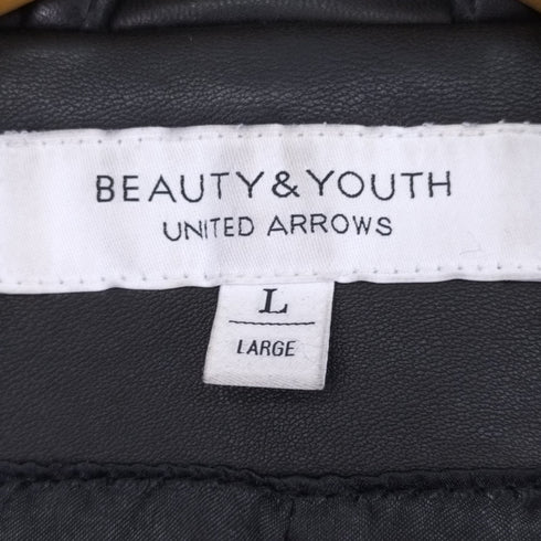 ビューティーアンドユースユナイテッドアローズ BEAUTY & YOUTH UNITED ARROWS BY シープ ダブルライダース メンズ L
