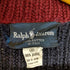 ラルフローレン RALPH LAUREN イタリア製 ウールカーディガン バイカラー メンズ import:M