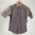 コムデギャルソンシャツ COMME des GARCONS SHIRT フランス製 シアサッカーチェックB.Dシャツ メンズ import:S