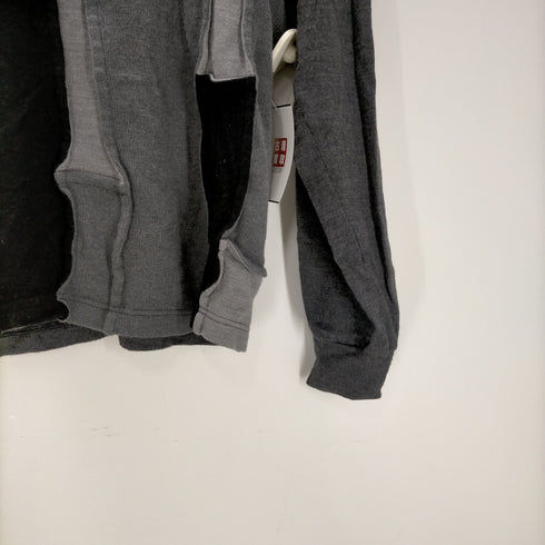 コムデギャルソンオム COMME des GARCONS HOMME AD2006 立体パネル ウールニット メンズ import:S