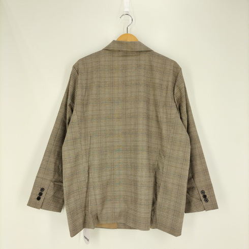 プニュズ PUNYUS 19AW チェックダブルブレストテーラードジャケット レディース 3