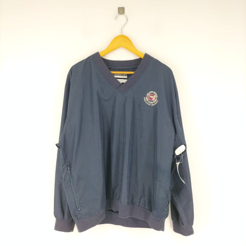 IZOD CLUB ナイロンプルオーバー ピステ メンズ L