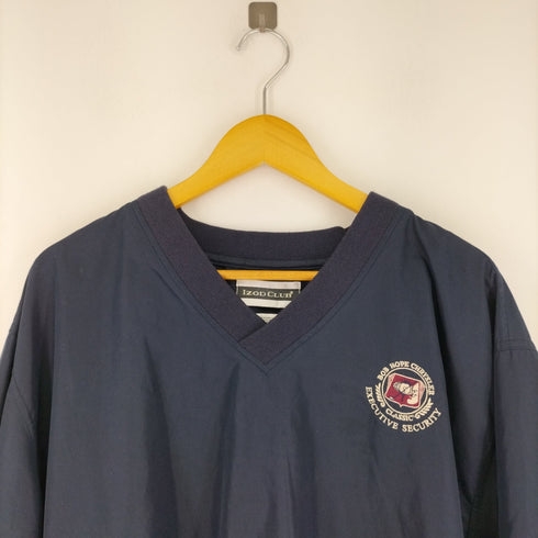 IZOD CLUB ナイロンプルオーバー ピステ メンズ L