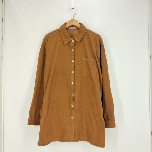 プニュズ PUNYUS 19AW コーデュロイビッグシャツ レディース 4