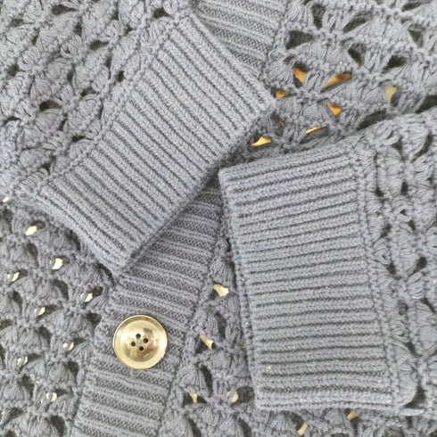 ビームス BEAMS FUTURE ARCHIVE ANTI VINTAGE MESH KNIT SHIRT メンズ M