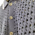 ビームス BEAMS FUTURE ARCHIVE ANTI VINTAGE MESH KNIT SHIRT メンズ M